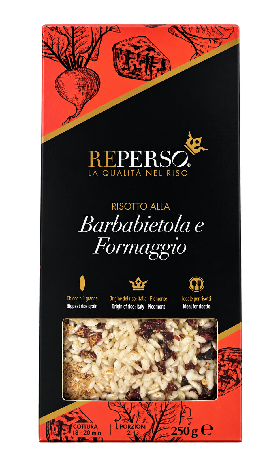 Risotto Barbabietola e Formaggio