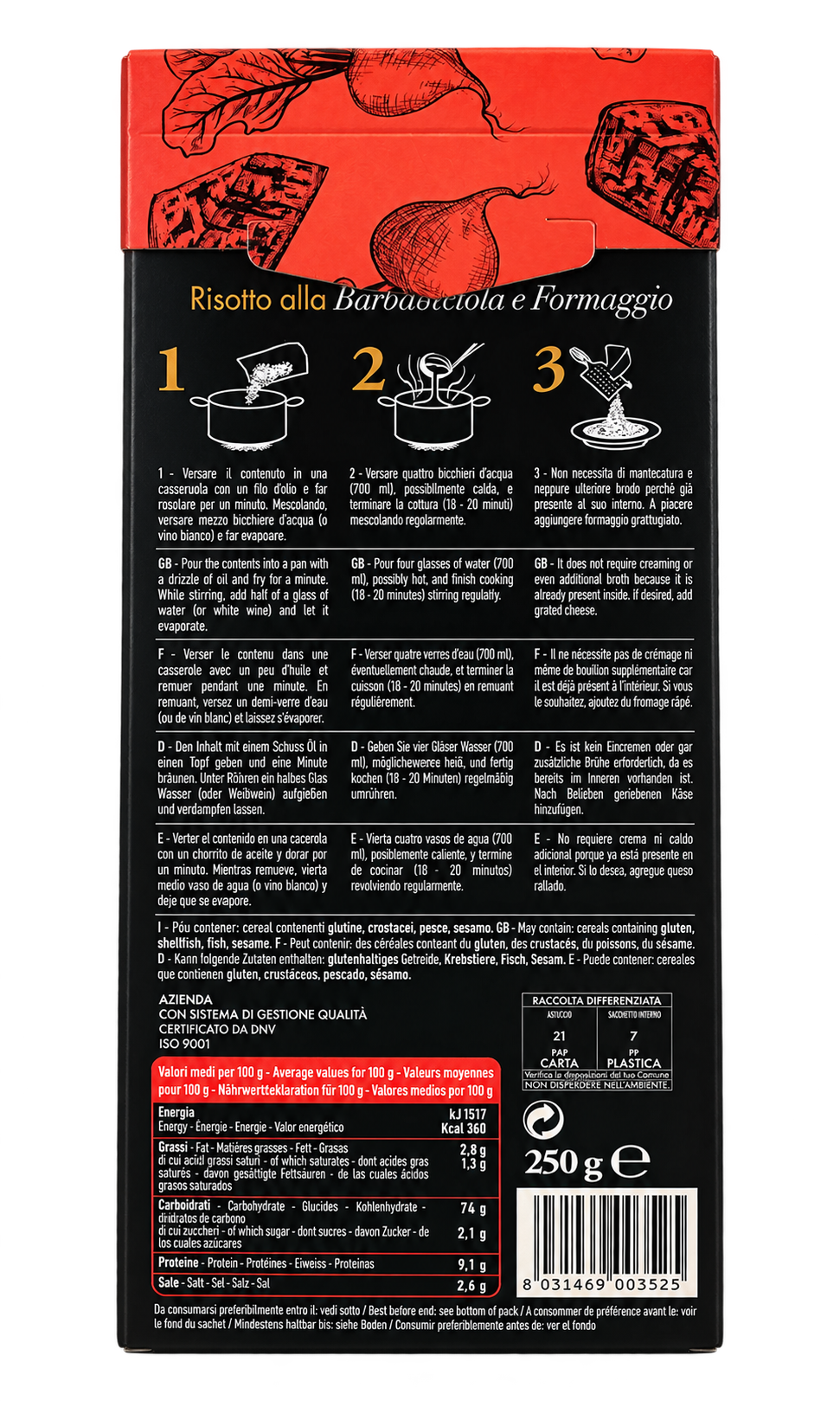 Risotto Barbabietola e Formaggio