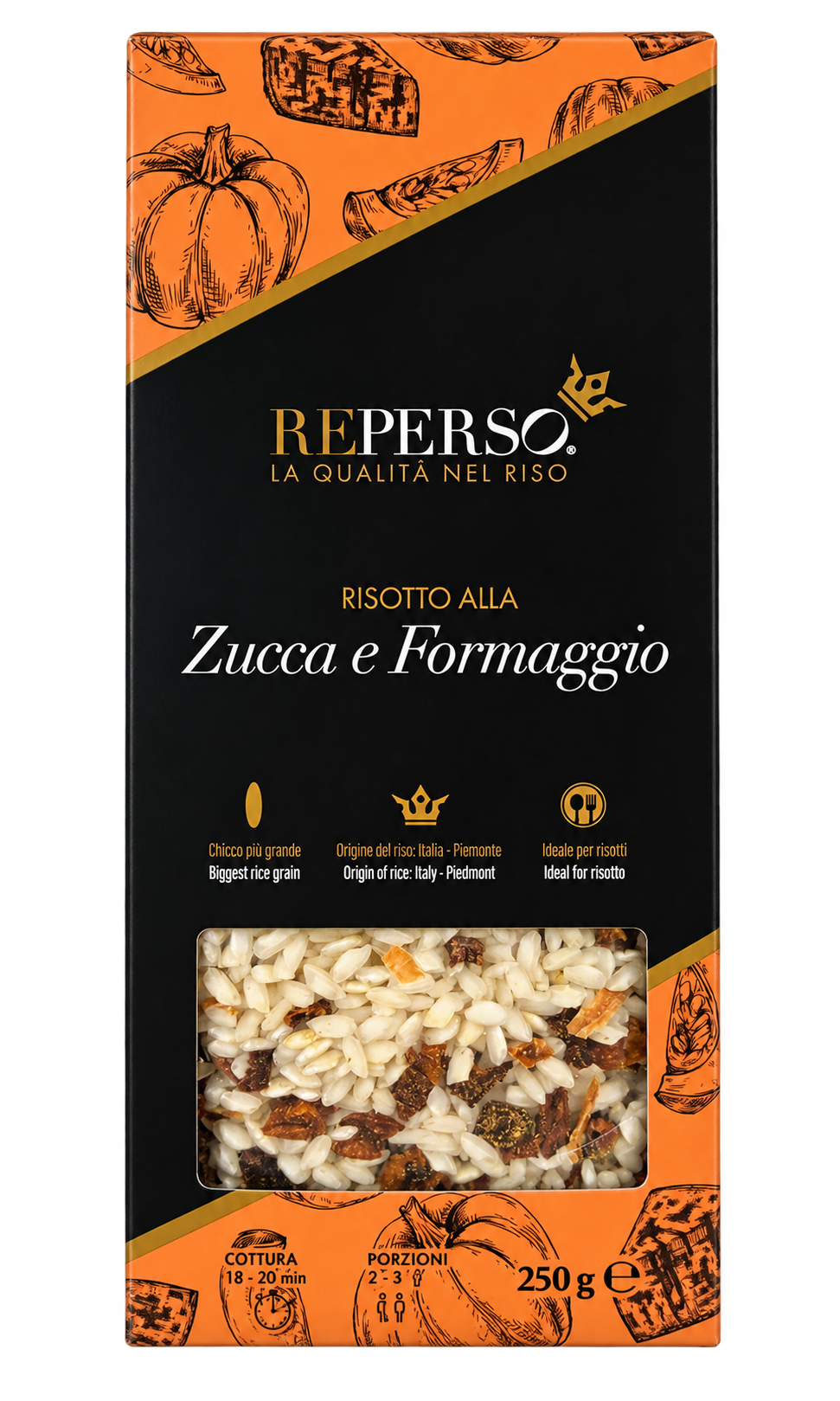 Risotto Zucca e Formaggio