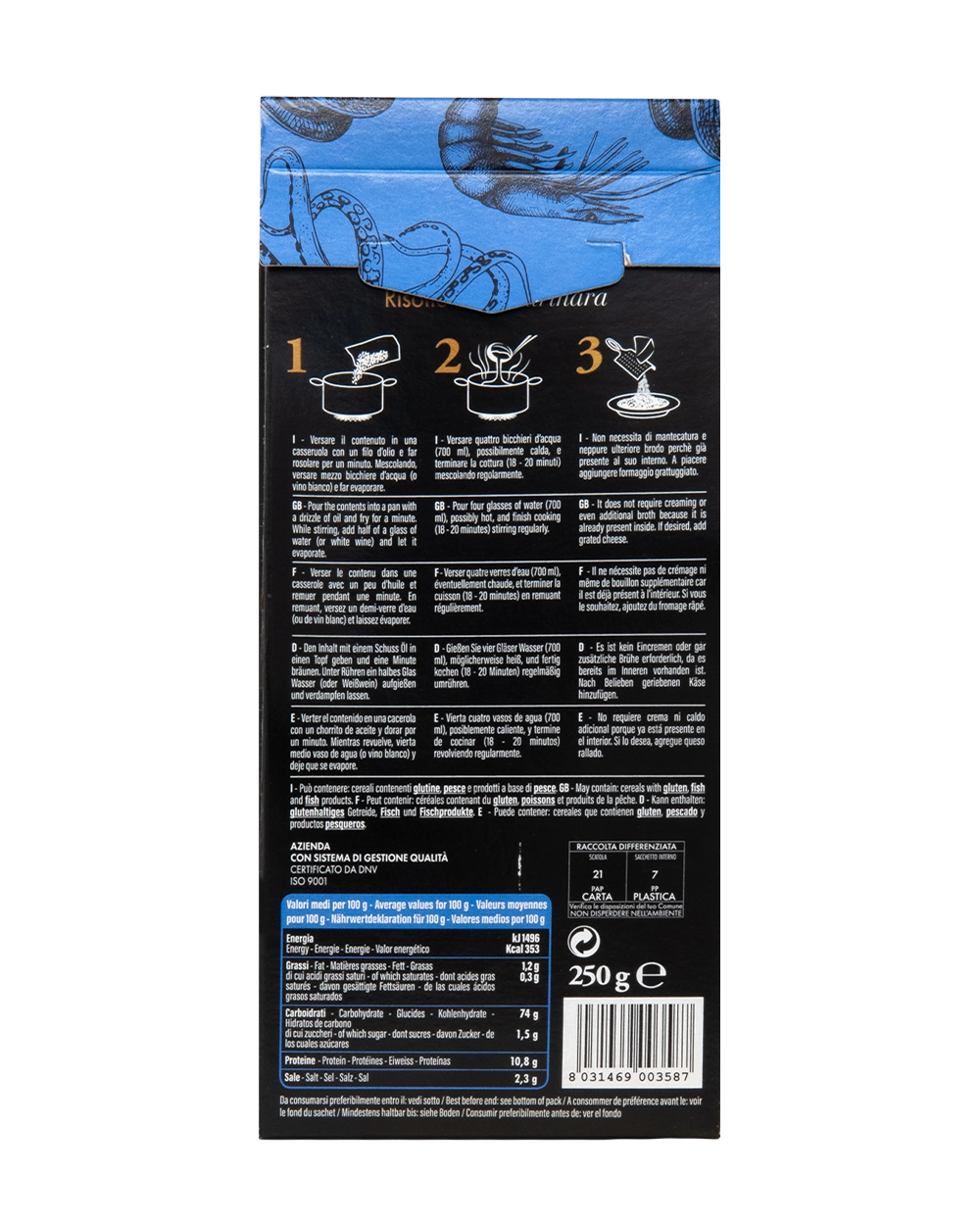 Risotto Marinara 250gr ATMP