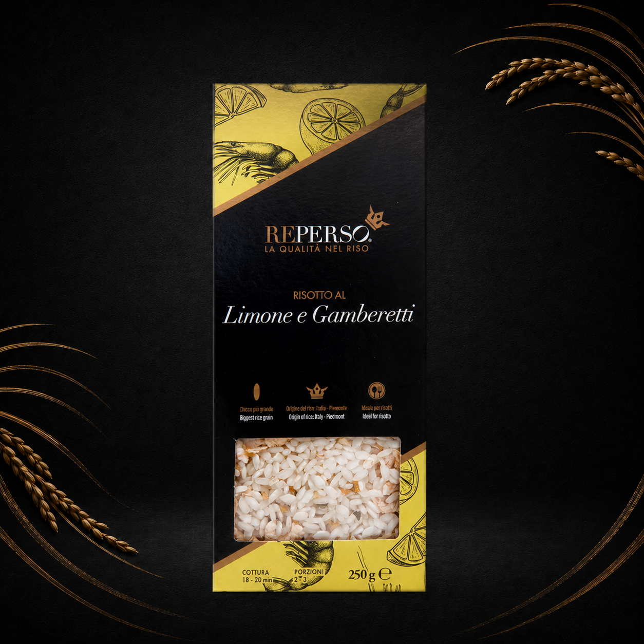 Risotto Limone/Gamberetti 250gr