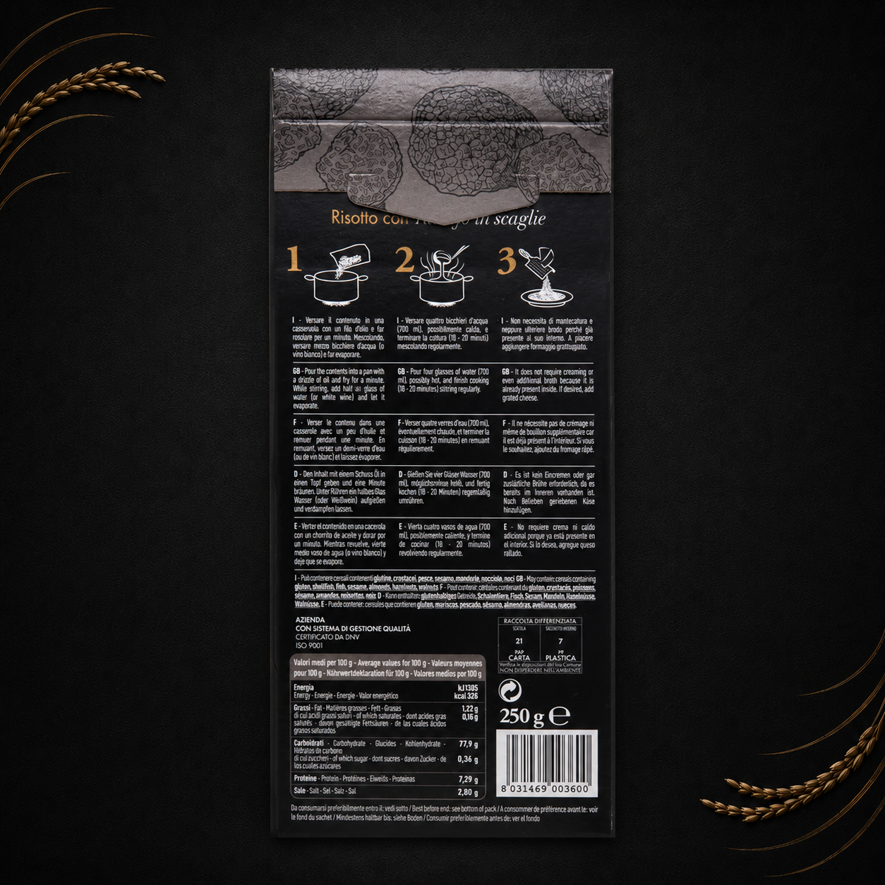 Truffle Risotto 250gr ATMP