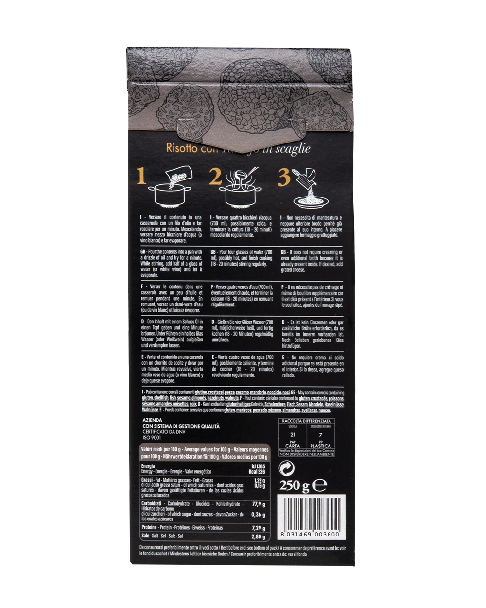 Risotto Tartufo 250gr ATMP