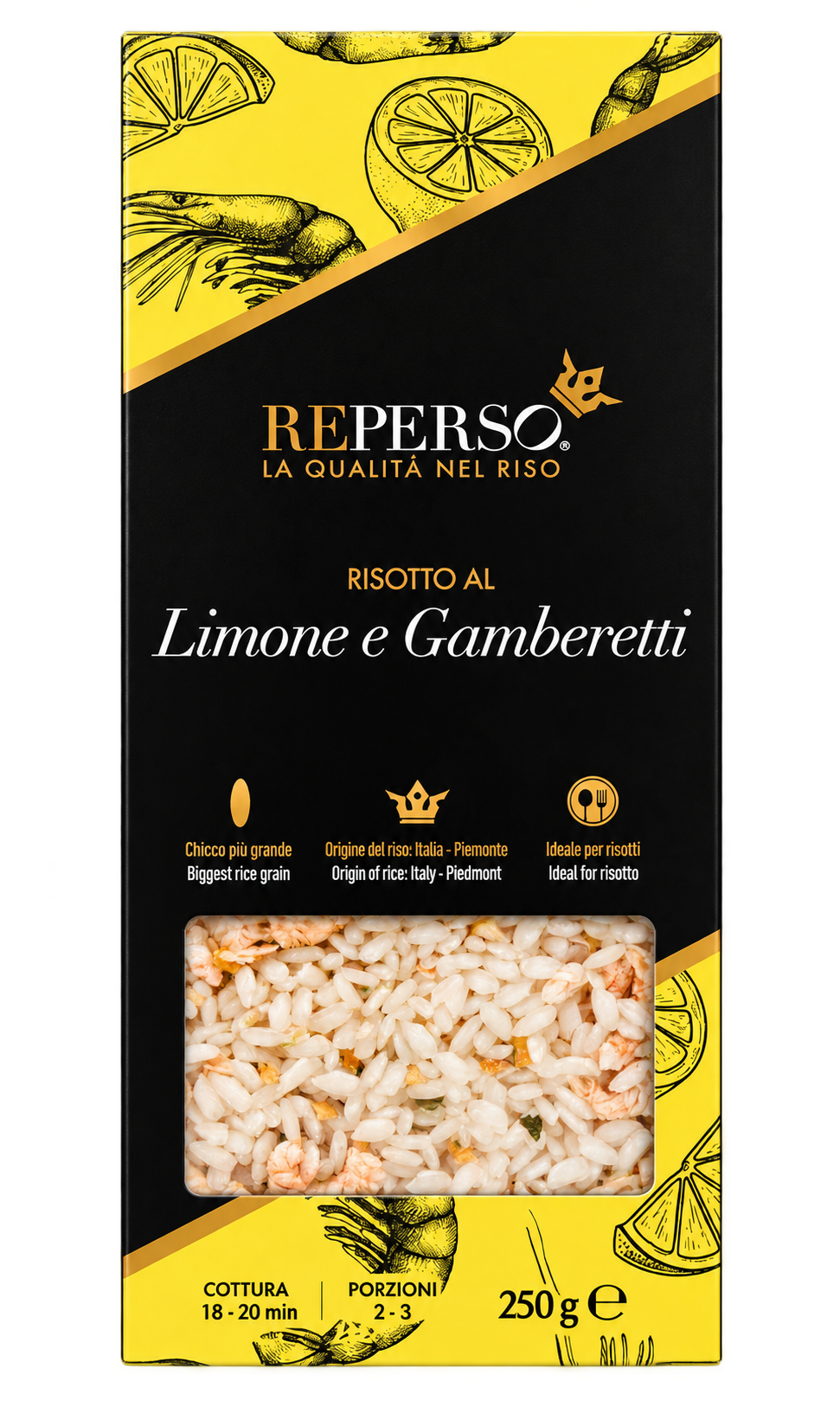 Risotto Limone e Gamberetti