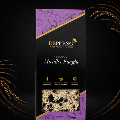 Risotto Mirtilli e Funghi 250gr